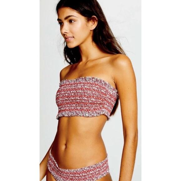 Tory Burch Costa‎ Bikini Set Wild Pansy Mini Size Large - Picture 2 of 13